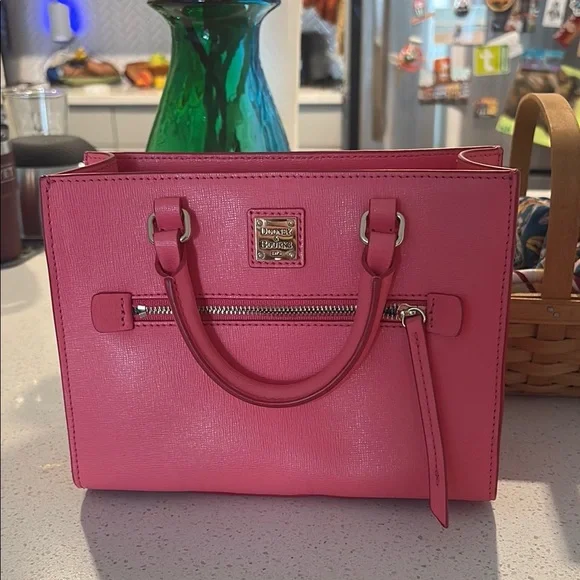 Dooney & Bourke mini zip Janine Satchel - Picture 2 of 9